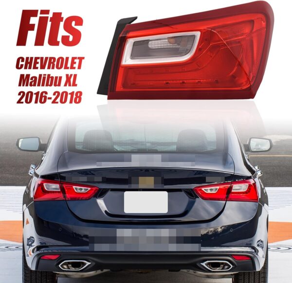 Tail Light Assembly Fit For GM2804122 2016-2018Right Side Passenger Side forCHEVROLET MALIBU XL 84130996