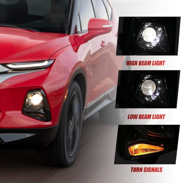 Xenon White Headlight Assembly Left Driver Side for CHEVROLET BLAZER 2019 2020 2021 oeN 84788649 Partlnk GM2502492 - 图片 3