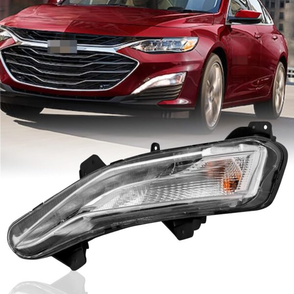 GM2562117 Front Bumper Fog Light Left Driver Side Enhance visibility for 2019 2020 2021 2022 2023 CHEVROLET MALIBU XL 84575553