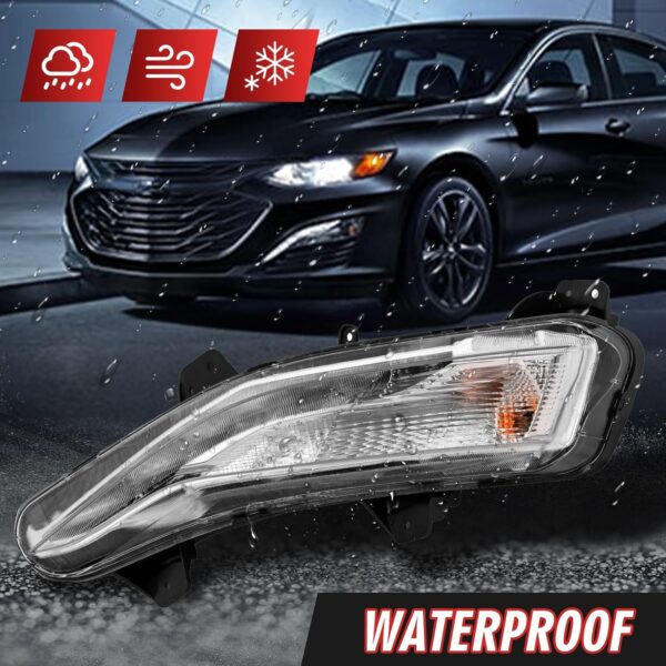 GM2562117 Front Bumper Fog Light Left Driver Side Enhance visibility for 2019 2020 2021 2022 2023 CHEVROLET MALIBU XL 84575553 - Image 2