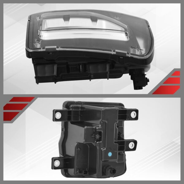 GM2592315 Front Bumper Fog Halogen Light Left Driver Side Enhance visibility for 2016 2017 2018 CHEVROLET SILVERADO 84000614 GM2593315 - Image 4