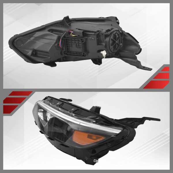 Halogen Headlight Assembly GM2502498 2016-2018 Right Side Passenger Side for CHEVROLET MALIBU XL 84680168 - Image 7