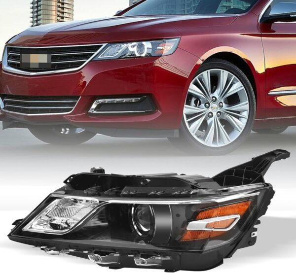 Headlight Assembly GM2502388 2014 2015 2016 2017 2018 2019 2020 Left Driver Side for CHEVROLET IMPALA 84434645 - Image 2