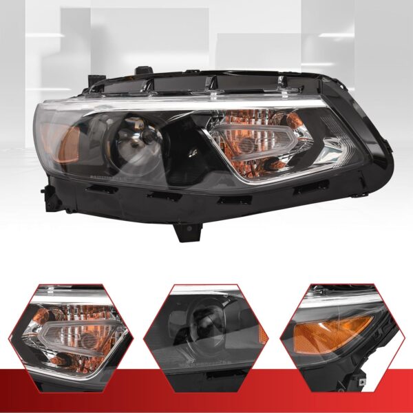 Halogen Headlight Assembly GM2502498 2016-2018 Right Side Passenger Side for CHEVROLET MALIBU XL 84680168 - Image 5