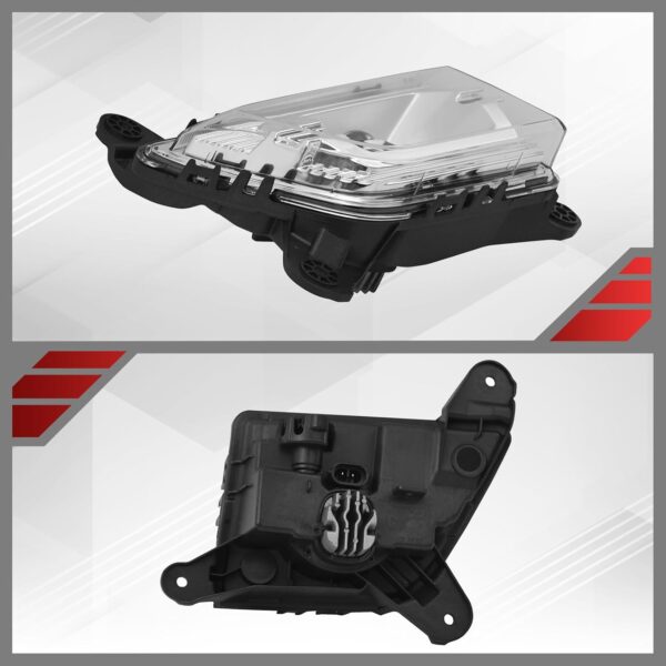 GM2592332 Front Bumper Fog Light Right Passenger Side Enhance visibility for 2019 2020 2021 CHEVROLET SILVERADO 84509652 - Image 4