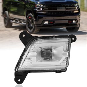 GM2592332 Front Bumper Fog Light Right Passenger Side Enhance visibility for 2019 2020 2021 CHEVROLET SILVERADO 84509652