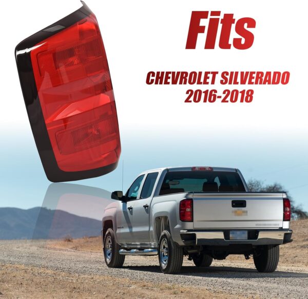 Tail Light Assembly GM2800293 2016-2018Right Side Passenger Side for CHEVROLET SILVERADO 84288722 - Image 7