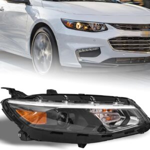 Halogen Headlight Assembly GM2502498 2016-2018 Right Side Passenger Side for CHEVROLET MALIBU XL 84680168