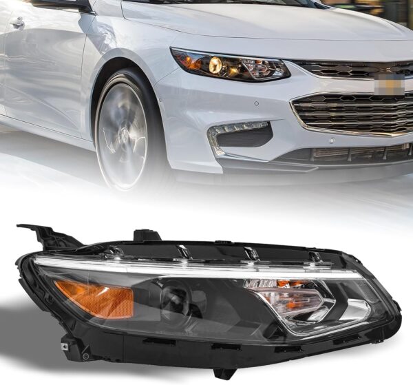 Halogen Headlight Assembly GM2502498 2016-2018 Right Side Passenger Side for CHEVROLET MALIBU XL 84680168