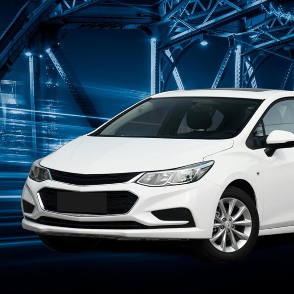 Upper +Lower Grille Assembly Chrome Center Grille Compatible With 2016 2017 2018 CHEVROLET CRUZE 84189617+23504350 - Image 6