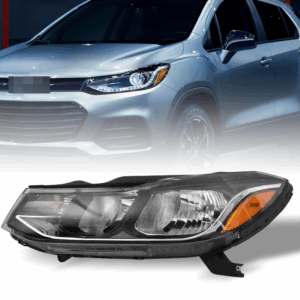 Halogen Headlight Assembly with Bulbs Fit For 2017 2018 2019 2020 2021 2022 Left Driver Side for CHEVROLET Chevy TRAX Headlight GM2502444 42698950