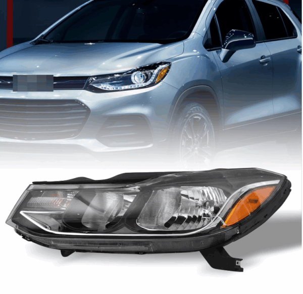 Halogen Headlight Assembly with Bulbs Fit For 2017 2018 2019 2020 2021 2022 Left Driver Side for CHEVROLET Chevy TRAX Headlight GM2502444 42698950